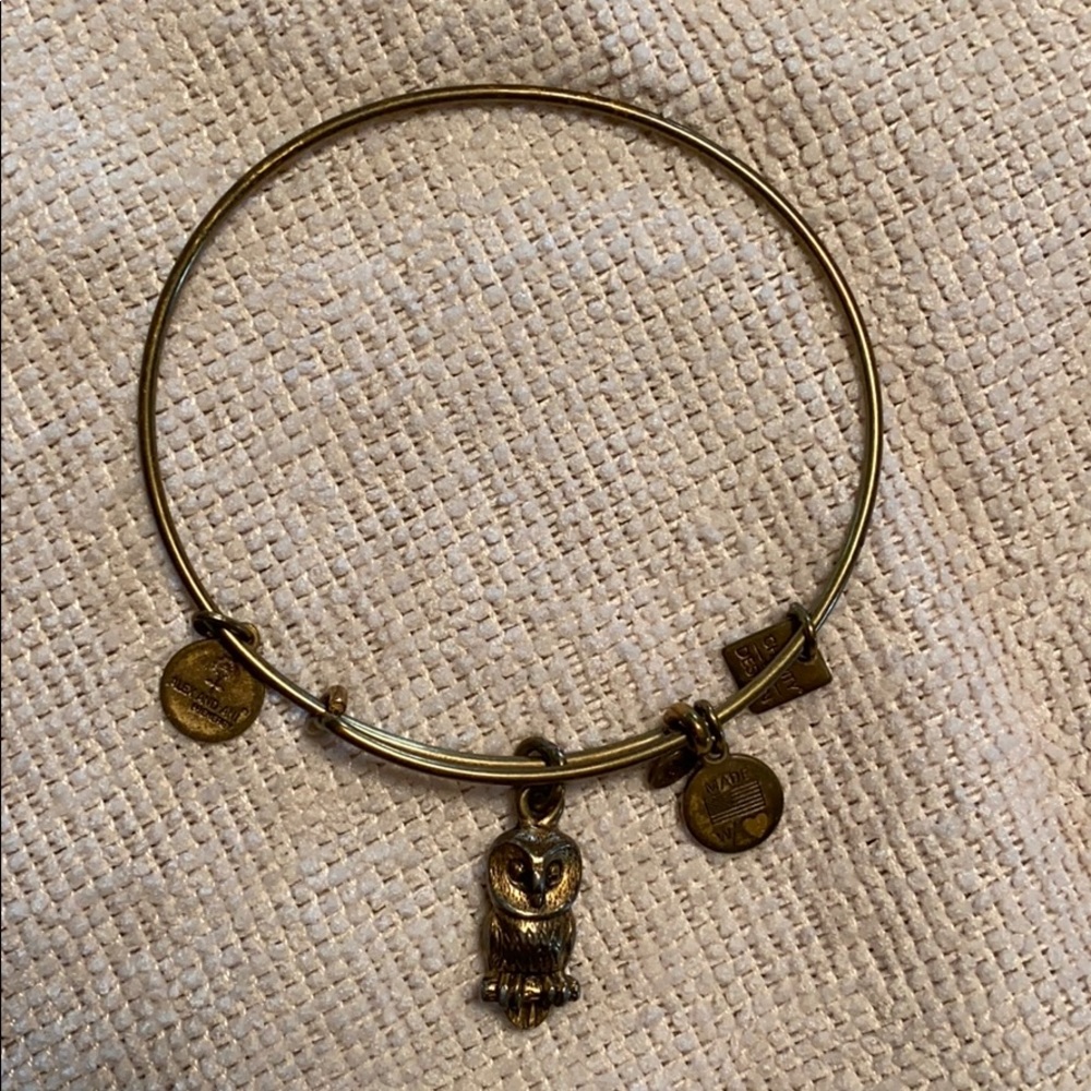 🍁 4/20 Golden Owl Alex & Ani Bracelet
